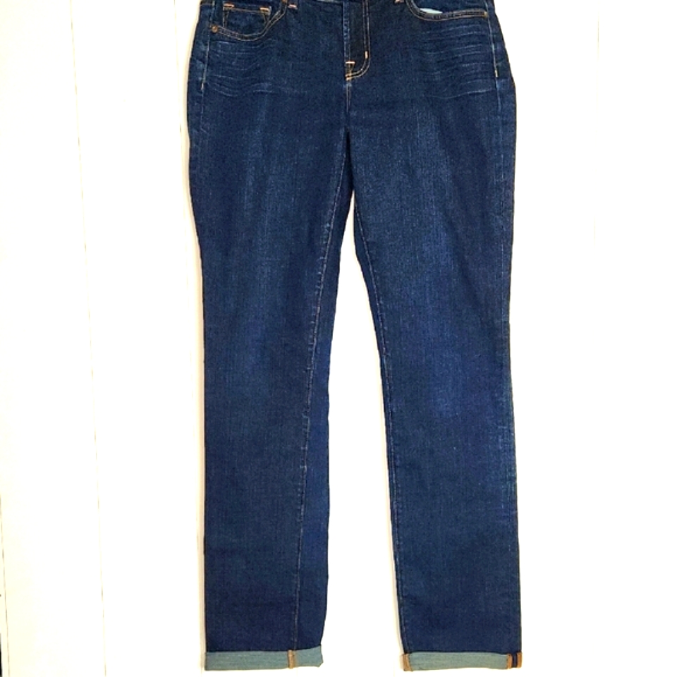 J Brand Womens Blue Lowrise Western Hippie Curvy Fit Denim Jeans Cuffed Ankle